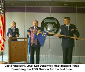 Sheathing The Guidon