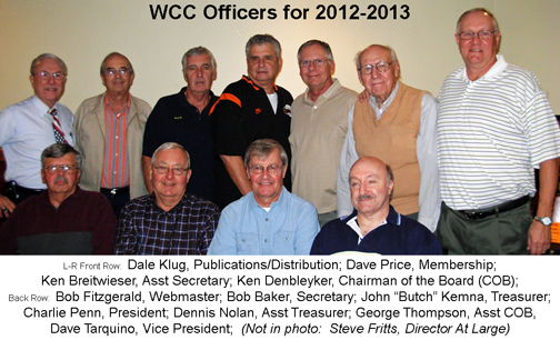 WCC Officers 2012-2013